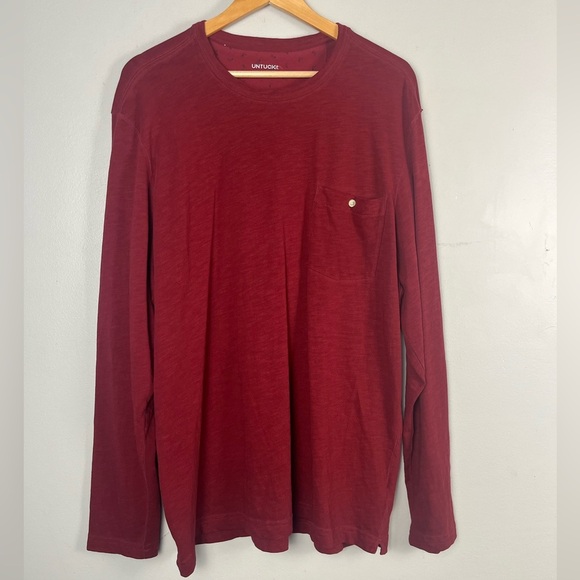 Untuckit men’s long sleeve kellian pocket with button detail size xl - Picture 1 of 5